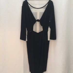 T length, polyester dress